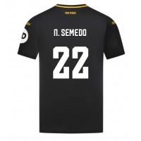 Maglie da calcio Wolves Nelson Semedo #22 Seconda Maglia 2024-25 Manica Corta